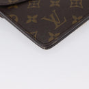 LOUIS VUITTON Monogram Double Rabat Shoulder Bag M51815 LV Auth LNZ263-9