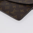 LOUIS VUITTON Monogram Double Rabat Shoulder Bag M51815 LV Auth LNZ263-14