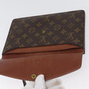 LOUIS VUITTON Monogram Double Rabat Shoulder Bag M51815 LV Auth LNZ263-17