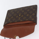 LOUIS VUITTON Monogram Double Rabat Shoulder Bag M51815 LV Auth LNZ263-10
