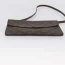 LOUIS VUITTON Monogram Double Rabat Shoulder Bag M51815 LV Auth LNZ263-5