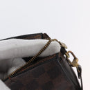 LOUIS VUITTON Damier Ebene Trousse Makeup Pouch N51982 LV Auth LNZ264-10