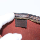 LOUIS VUITTON Damier Ebene Trousse Makeup Pouch N51982 LV Auth LNZ264-21
