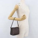 LOUIS VUITTON Damier Ebene Trousse Makeup Pouch N51982 LV Auth LNZ264-24