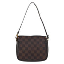 LOUIS VUITTON Damier Ebene Trousse Makeup Pouch N51982 LV Auth LNZ264-2