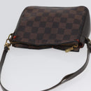 LOUIS VUITTON Damier Ebene Trousse Makeup Pouch N51982 LV Auth LNZ264-6