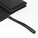 LOUIS VUITTON Epi Serie Dragonne Clutch Bag Black Noir M52612 LV Auth LNZ266-8