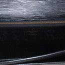 LOUIS VUITTON Epi Serie Dragonne Clutch Bag Black Noir M52612 LV Auth LNZ266-18