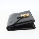 LOUIS VUITTON Epi Serie Dragonne Clutch Bag Black Noir M52612 LV Auth LNZ266-3
