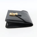 LOUIS VUITTON Epi Serie Dragonne Clutch Bag Black Noir M52612 LV Auth LNZ266-4