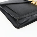 LOUIS VUITTON Epi Serie Dragonne Clutch Bag Black Noir M52612 LV Auth LNZ266-14