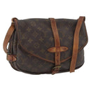 LOUIS VUITTON Monogram Saumur 30 Shoulder Bag M42256 LV Auth LNZ272-1