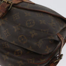 LOUIS VUITTON Monogram Saumur 30 Shoulder Bag M42256 LV Auth LNZ272-15