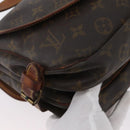 LOUIS VUITTON Monogram Saumur 30 Shoulder Bag M42256 LV Auth LNZ272-16