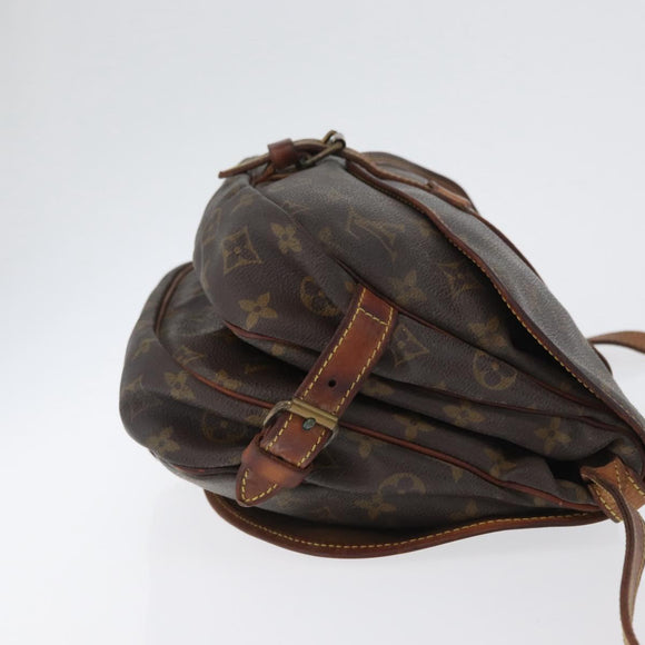 LOUIS VUITTON Monogram Saumur 30 Shoulder Bag M42256 LV Auth LNZ272
