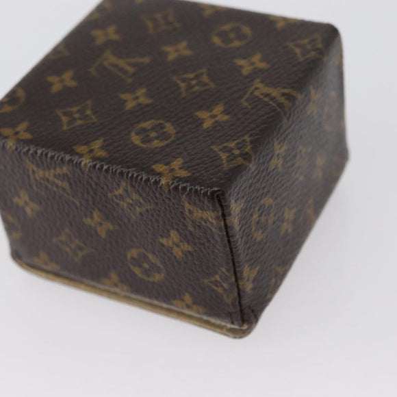 LOUIS VUITTON Monogram Jewelry case Jewelry Box LV Auth LNZ275