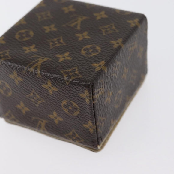 LOUIS VUITTON Monogram Jewelry case Jewelry Box LV Auth LNZ275