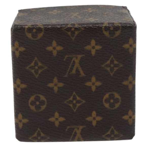 LOUIS VUITTON Monogram Jewelry case Jewelry Box LV Auth LNZ275