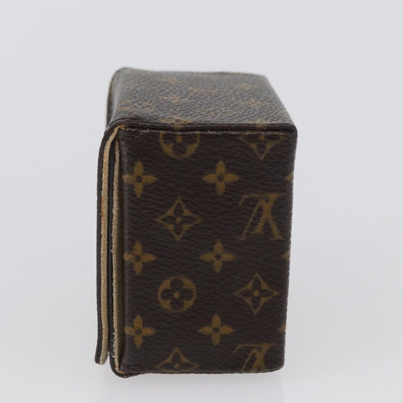LOUIS VUITTON Monogram Jewelry case Jewelry Box LV Auth LNZ275