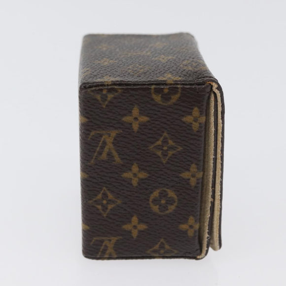LOUIS VUITTON Monogram Jewelry case Jewelry Box LV Auth LNZ275