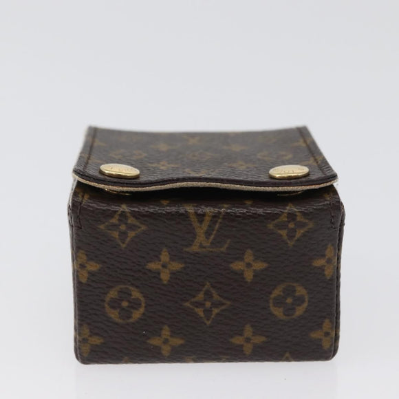 LOUIS VUITTON Monogram Jewelry case Jewelry Box LV Auth LNZ275