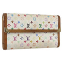 LOUIS VUITTON Multicolor Porte Tresor International Wallet M92659 LV Auth LNZ277-1