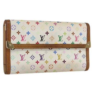 LOUIS VUITTON Multicolor Porte Tresor International Wallet M92659 LV Auth LNZ277