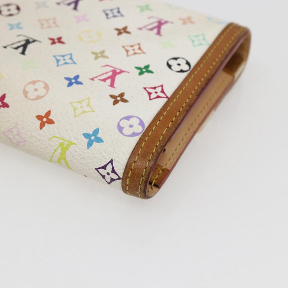 LOUIS VUITTON Multicolor Porte Tresor International Wallet M92659 LV Auth LNZ277