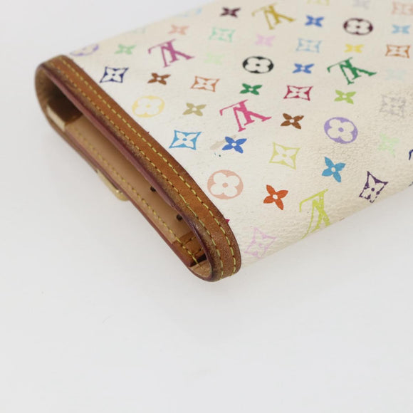 LOUIS VUITTON Multicolor Porte Tresor International Wallet M92659 LV Auth LNZ277