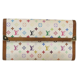 LOUIS VUITTON Multicolor Porte Tresor International Wallet M92659 LV Auth LNZ277 - 0