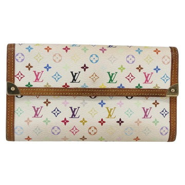 LOUIS VUITTON Multicolor Porte Tresor International Wallet M92659 LV Auth LNZ277 - 0