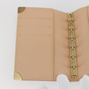 LOUIS VUITTON Multicolor Agenda PM Day Planner Cover Black R20895 Auth LNZ285V-14