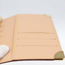 LOUIS VUITTON Multicolor Agenda PM Day Planner Cover Black R20895 Auth LNZ285V-20