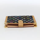 LOUIS VUITTON Multicolor Agenda PM Day Planner Cover Black R20895 Auth LNZ285V-4