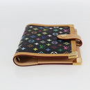 LOUIS VUITTON Multicolor Agenda PM Day Planner Cover Black R20895 Auth LNZ285V-7