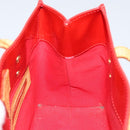 LOUIS VUITTON Monogram Vernis Reade PM Hand Bag Red Rouge M91088 LV Auth LNZ297-19