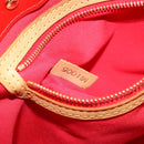 LOUIS VUITTON Monogram Vernis Reade PM Hand Bag Red Rouge M91088 LV Auth LNZ297-12