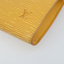 LOUIS VUITTON Epi Pochette Accessoires Pouch Yellow M52949 LV Auth LNZ299-9