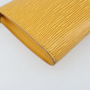 LOUIS VUITTON Epi Pochette Accessoires Pouch Yellow M52949 LV Auth LNZ299-16