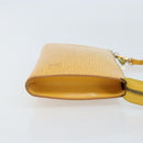 LOUIS VUITTON Epi Pochette Accessoires Pouch Yellow M52949 LV Auth LNZ299-3
