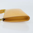 LOUIS VUITTON Epi Pochette Accessoires Pouch Yellow M52949 LV Auth LNZ299-4