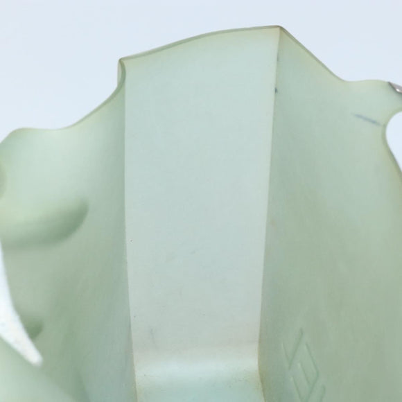 CHANEL Tote Bag Rubber Green CC Auth LNZ300