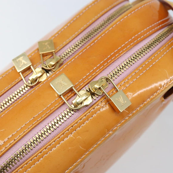 LOUIS VUITTON Monogram Vernis Marley Backpack Pink M91039 LV Auth LNZ301