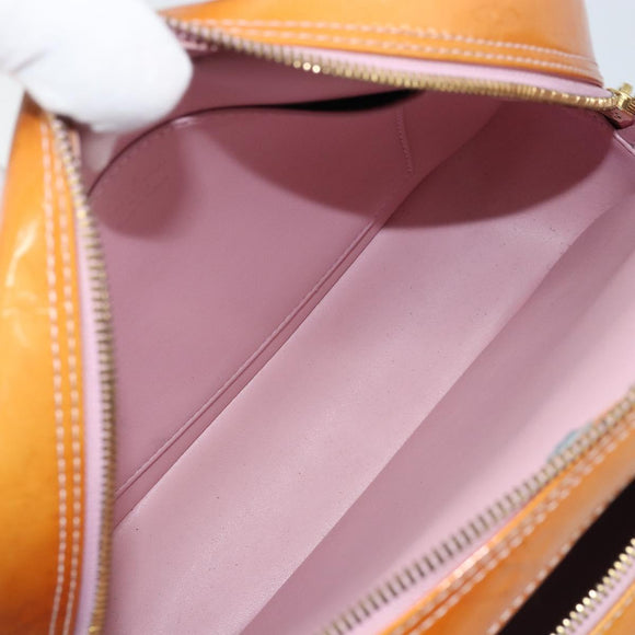LOUIS VUITTON Monogram Vernis Marley Backpack Pink M91039 LV Auth LNZ301