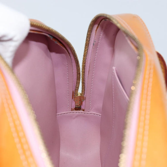 LOUIS VUITTON Monogram Vernis Marley Backpack Pink M91039 LV Auth LNZ301