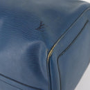 LOUIS VUITTON Epi Keepall 50 Boston Bag Blue M42965 LV Auth LNZ303-14
