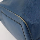 LOUIS VUITTON Epi Keepall 50 Boston Bag Blue M42965 LV Auth LNZ303-9