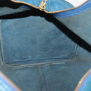 LOUIS VUITTON Epi Keepall 50 Boston Bag Blue M42965 LV Auth LNZ303-20