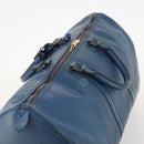 LOUIS VUITTON Epi Keepall 50 Boston Bag Blue M42965 LV Auth LNZ303-6