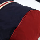 GUCCI Sherry Line Hand Bag Nylon 2way Navy Red 189657 Auth LNZ304-18